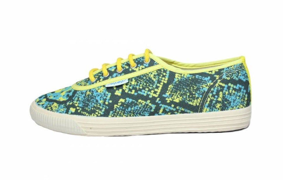 Startas sneaker snake print canvas