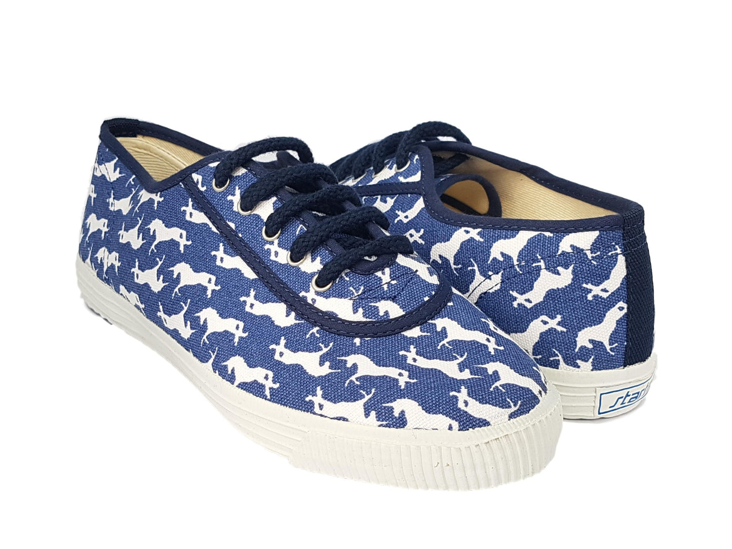 Blue Unicorn canvas sneaker