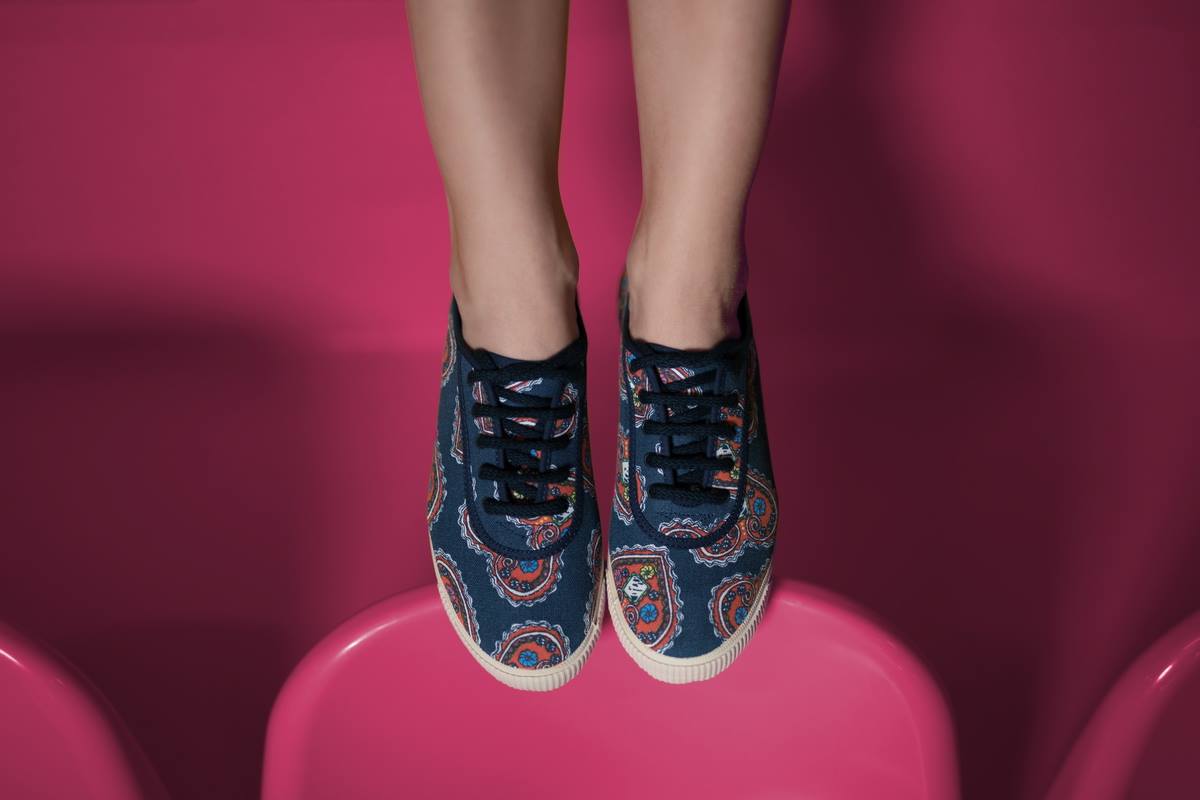 Startas Croatian Hearts canvas shoe