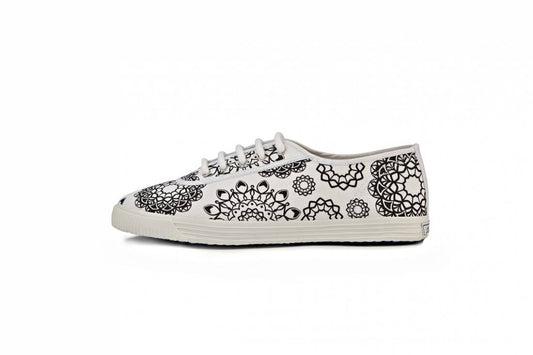 Mandala canvas sneaker