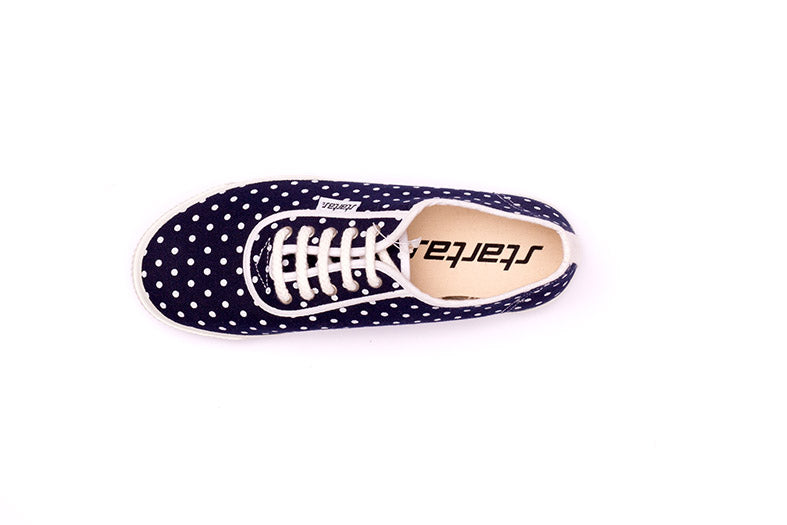 Polka Dot canvas shoes