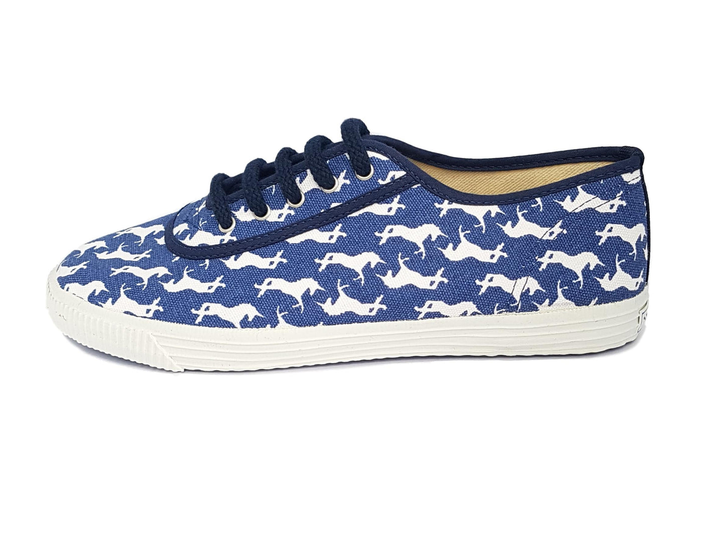 Blue Unicorn canvas sneaker