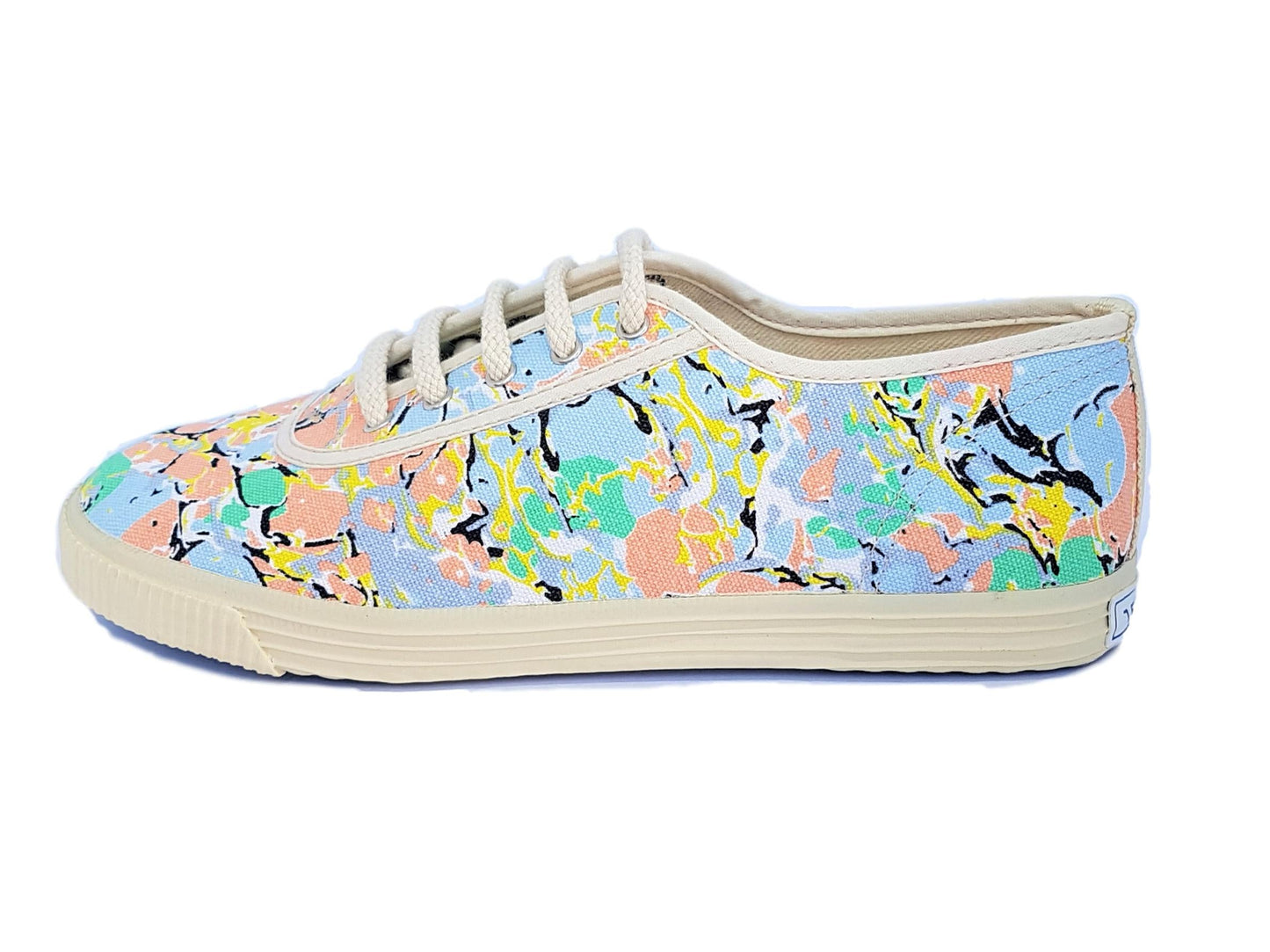 Marble Girl canvas sneaker