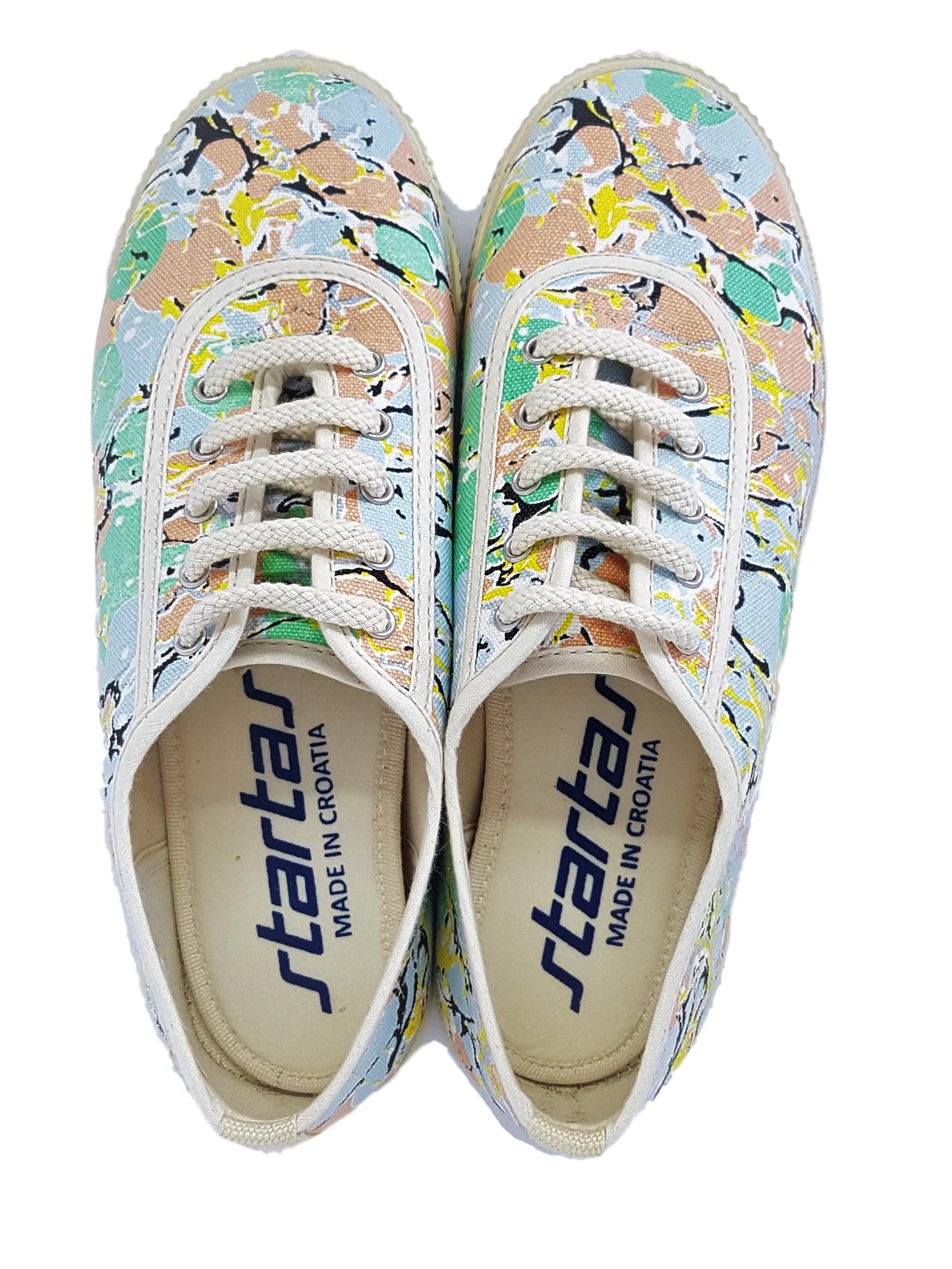 Marble Girl canvas sneaker