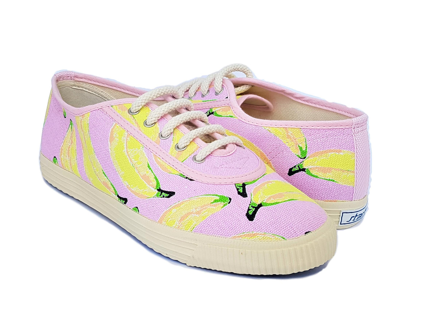 Pink Banana canvas shoe