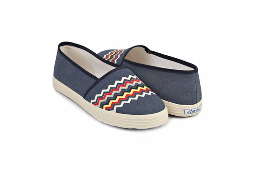 Ribbons canvas espadrille