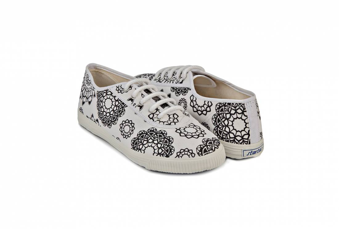 Mandala canvas sneaker