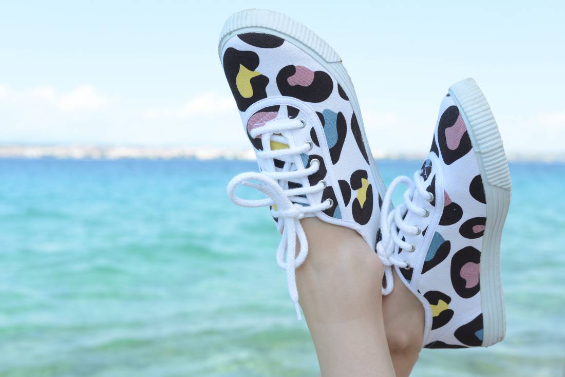 Leonard canvas sneaker